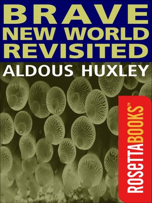 cover image of Brave New World Revisited